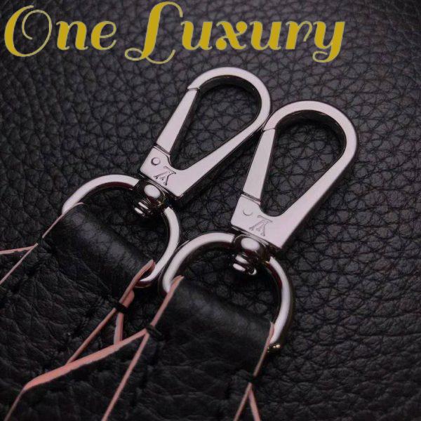 Replica Louis Vuitton LV Women Capucines BB Black Taurillon Leather 11