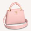 Replica Louis Vuitton LV Women Capucines BB Handbag Pink Taurillon Calfskin