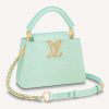 Replica Louis Vuitton LV Women Capucines Mini Handbag Taurillon Patent Leather Smooth Calfskin 16