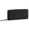 Replica Louis Vuitton LV Women Clémence Wallet in Supple Monogram Empreinte Leather