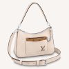Replica Louis Vuitton LV Women Marelle Handbag Quartz White Epi Grained Cowhide Canvas