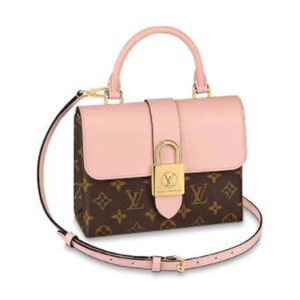 Replica Louis Vuitton LV Women Locky BB Bag in Monogram Coated Canvas and Smooth Cowhide Leather 2