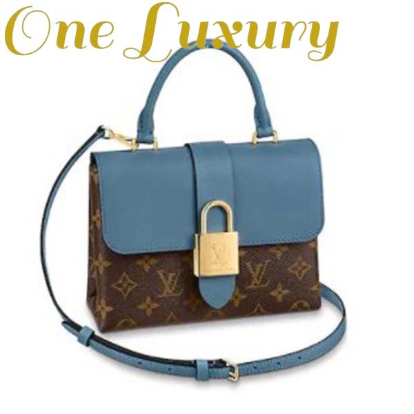 Replica Louis Vuitton LV Women Locky BB Bag in Monogram Coated Canvas and Smooth Cowhide Leather 3
