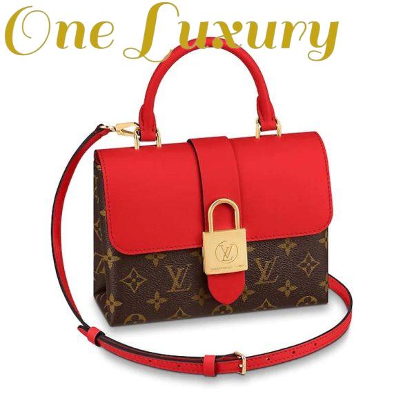 Replica Louis Vuitton LV Women Locky BB Bag in Monogram Coated Canvas and Smooth Cowhide Leather 4