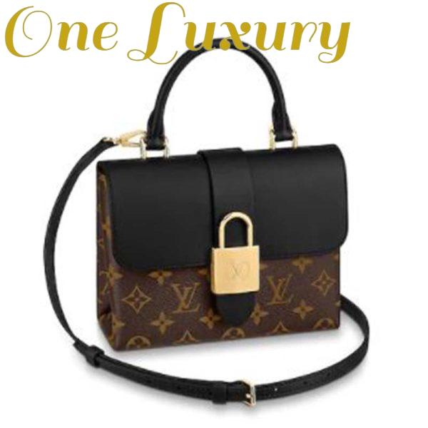 Replica Louis Vuitton LV Women Locky BB Bag in Monogram Coated Canvas and Smooth Cowhide Leather 5