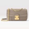 Replica Louis Vuitton LV Women Marceau Dove Gray Embossed Grained Cowhide Leather