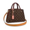 Replica Louis Vuitton LV Women Montaigne BB Handbag in Monogram Canvas-Brown