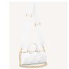 Replica Louis Vuitton LV Women Papillon BB Handbag White Quilted Embroidered Smooth Calf