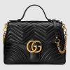 Replica Chanel CC Women 19 Handbag Metallic Lambskin Gold Silver Tone Gold Bag 13