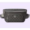 Replica Gucci GG Unisex Neo Vintage Messenger Bag in Beige/Ebony GG Supreme Canvas 14
