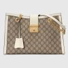 Replica Gucci GG Unisex Padlock GG Medium Shoulder Bag Supreme Canvas