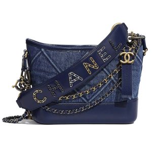 Replica Chanel Women Chanel’s Gabrielle Small Hobo Bag Denim Tweeds & Fabrics 2