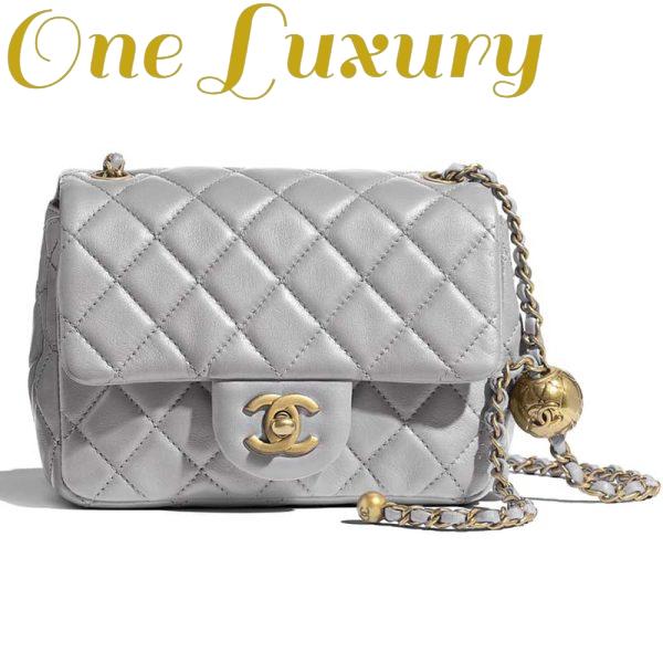 Replica Chanel Women Flap Bag in Lambskin Leather 2