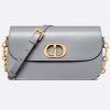 Replica Dior Women CD 30 Montaigne Avenue Mini Bag Blue Dior Oblique Jacquard 16